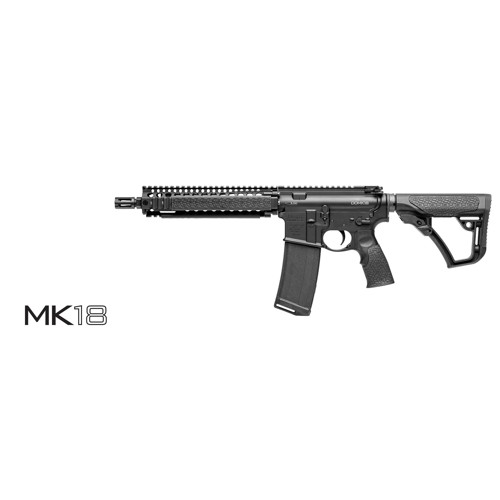 DANIEL DEFENSE DDM4 MK18 SBR 556 NATO 103 30rd SemiAuto AR15 Short Barrel Rifle  Black