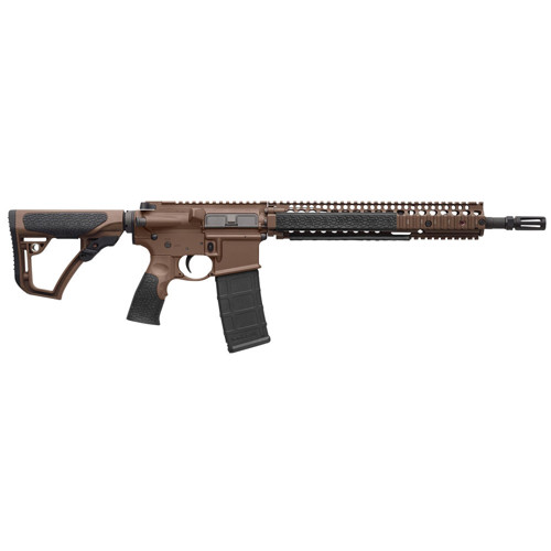 DANIEL DEFENSE DDM4 M4A1 556 NATO 145 Pinned Flash Hider 16 30rd SemiAuto AR15 Rifle  Brown