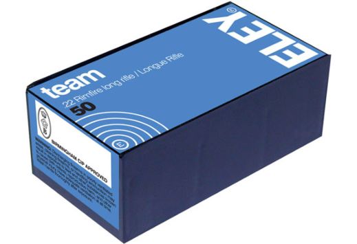 Eley ELEY Team 22LR 40Gr Lead Flat Nose Ammunition | 50 Round