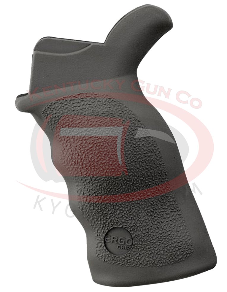 Ergo 4055BK Tactical Deluxe with Palm Shelf, Black Suregrip Rubber for AR-15 Type