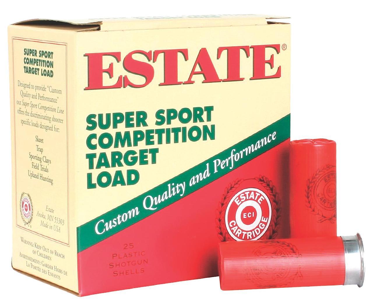 Estate Cartridge ESTATE AMMO 20Ga 2-3/4" Super Sport Target 7.5 Shot - 25rd