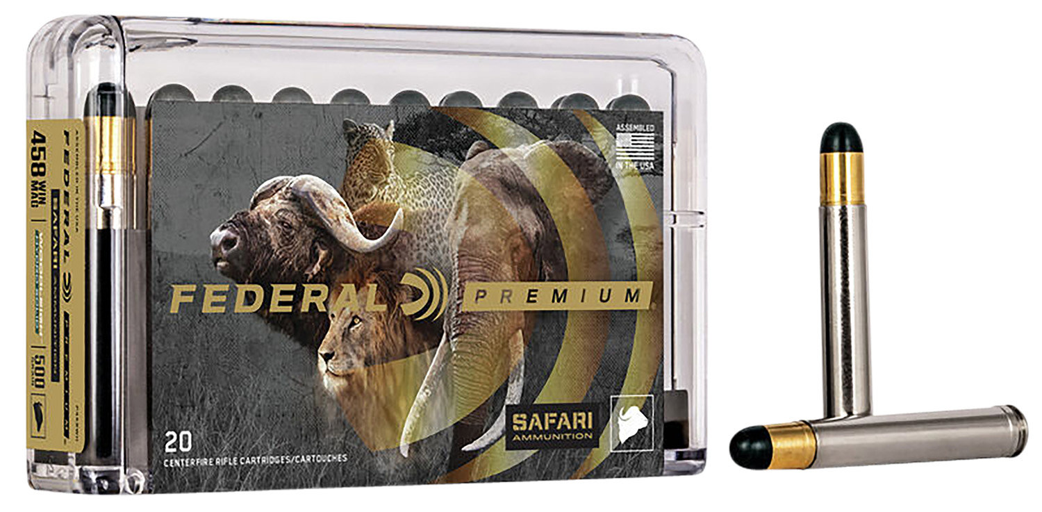 Federal FEDERAL AMMO 458 Win 500Gr Woodleigh Hydro Cape-Shok 20rd