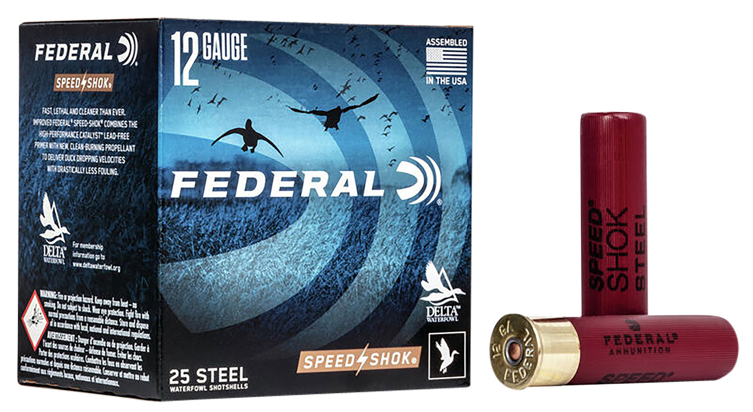 Federal FEDERAL AMMO 12Ga 3-1/2" 1-3/8oz BB 25rd Speed-Shok