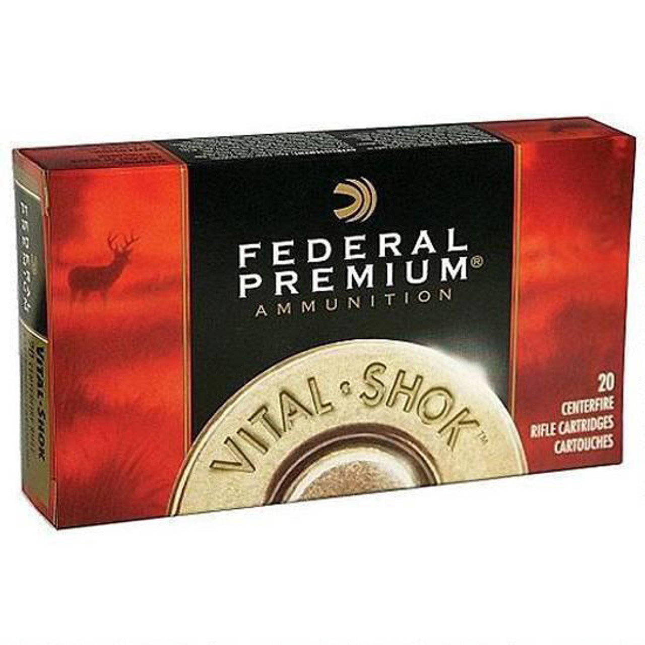 Federal Federal P308E Premium 308 Win 180 GR Nosler Partition Np 20 Bx 10 Cs