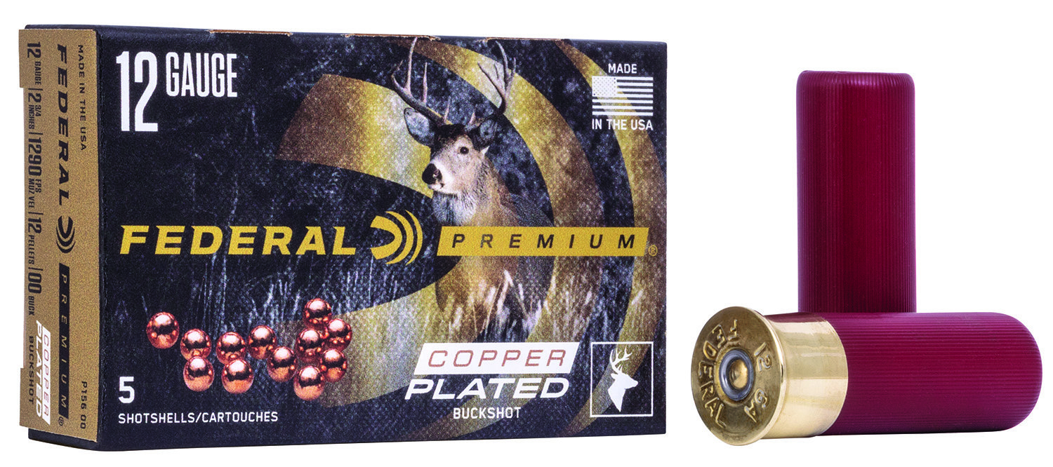 Federal FEDERAL AMMO Vital-Shok 12 Gauge 3" 41 Pellet Buckshot Ammunition | 5 Round