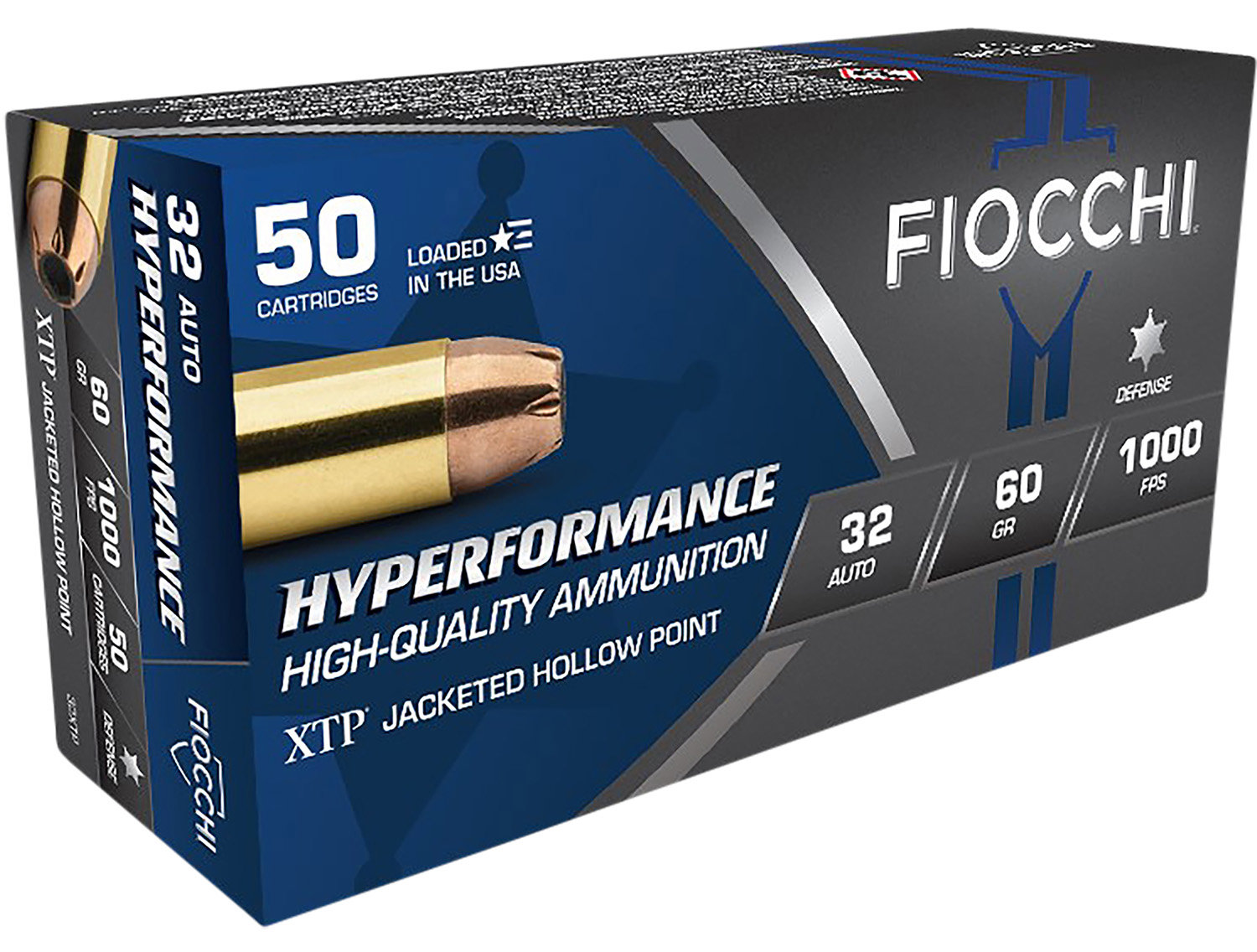 Fiocchi Amo 32 Auto 60GR Xtphp 50 RD 10 Boxes Per Case