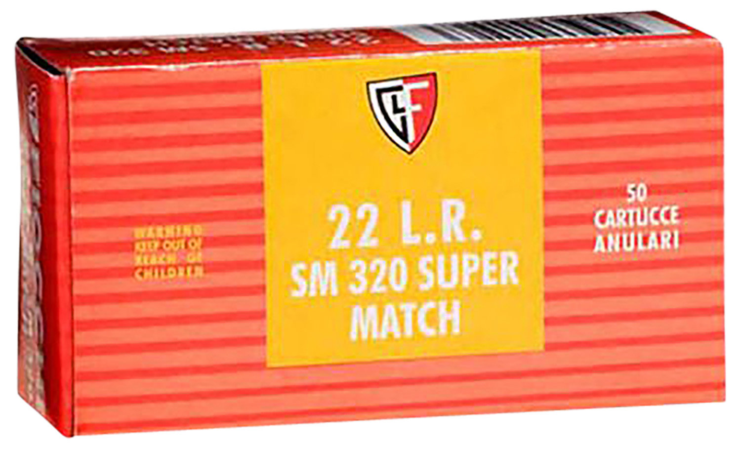 Fiocchi Fiocchi Amo 22LR 40GR Official Super Match 50 RD 100 Boxes Per Case
