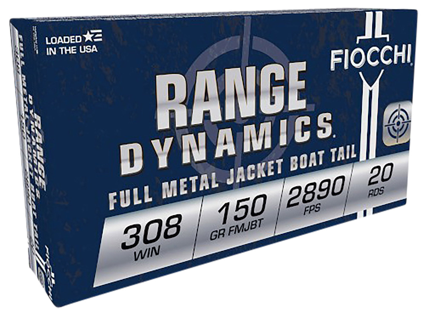 Fiocchi FIOCCHI 308 Win FMJBT 2890FPS 150Gr 20