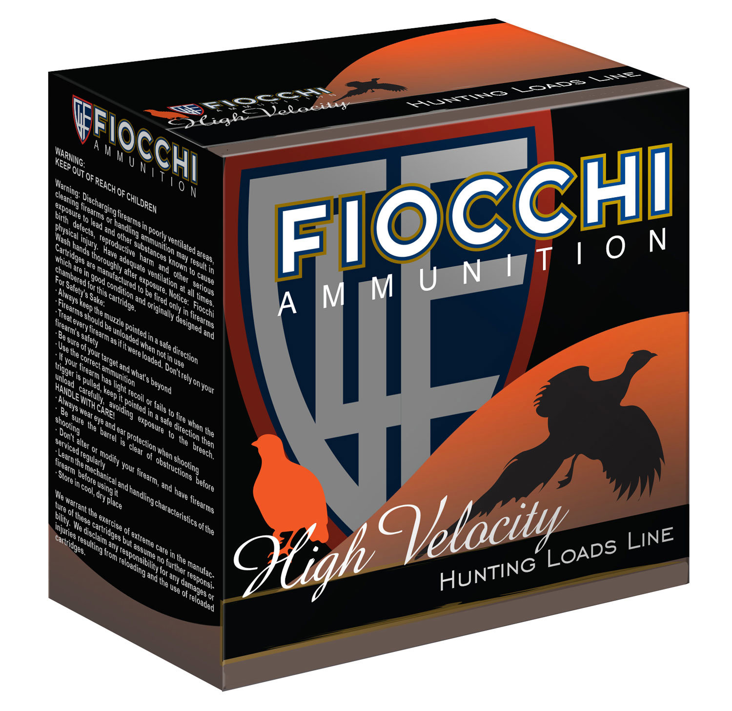 Fiocchi 20HV8 Field Dynamics High Velocity 20Gauge 2.75″ 1oz 8Shot 25 Per Box/10 Case | USA Gun Store