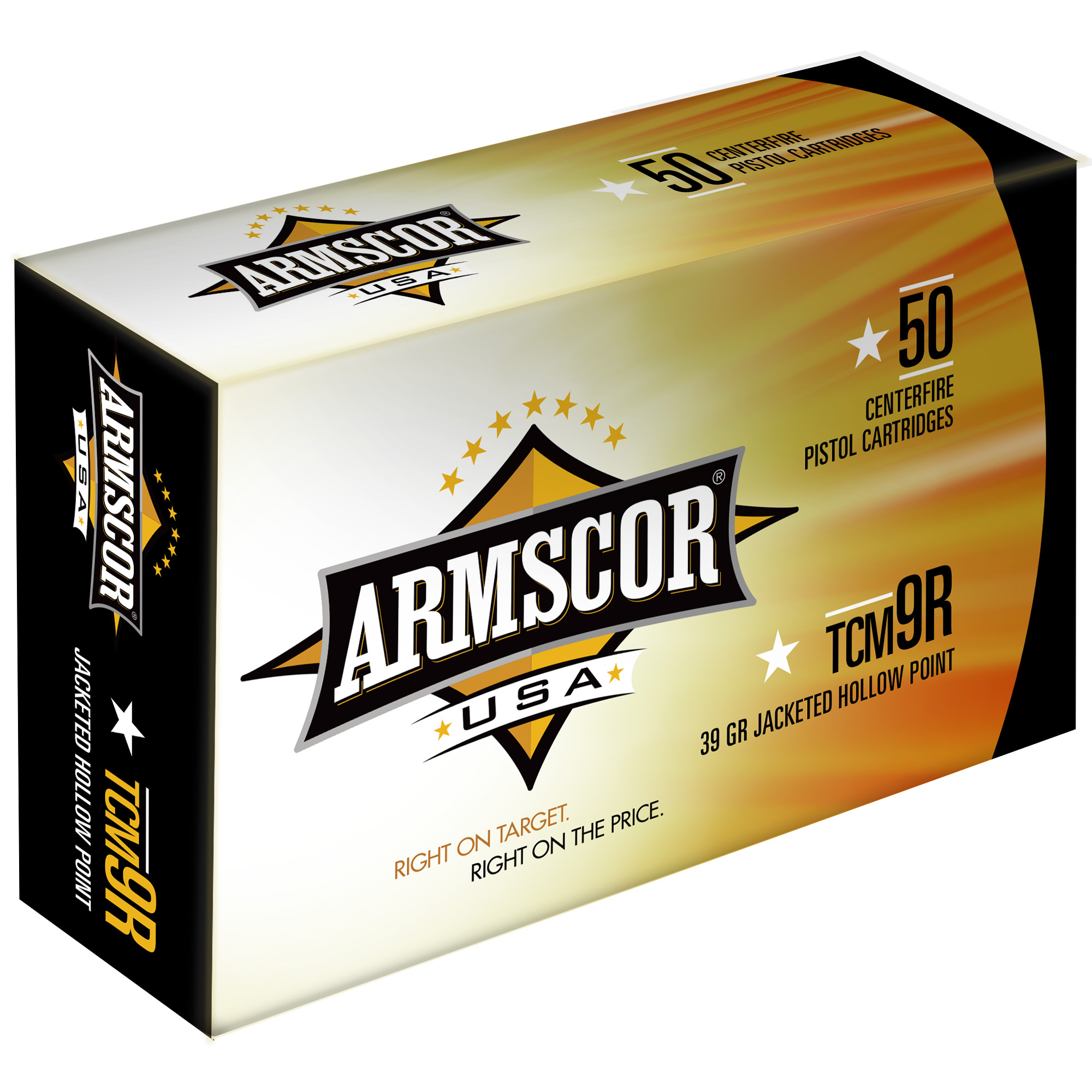 Armscor ARMSCOR 22 TCM 39gr Jacketed Hollow Point Ammunition | 50 Rounds