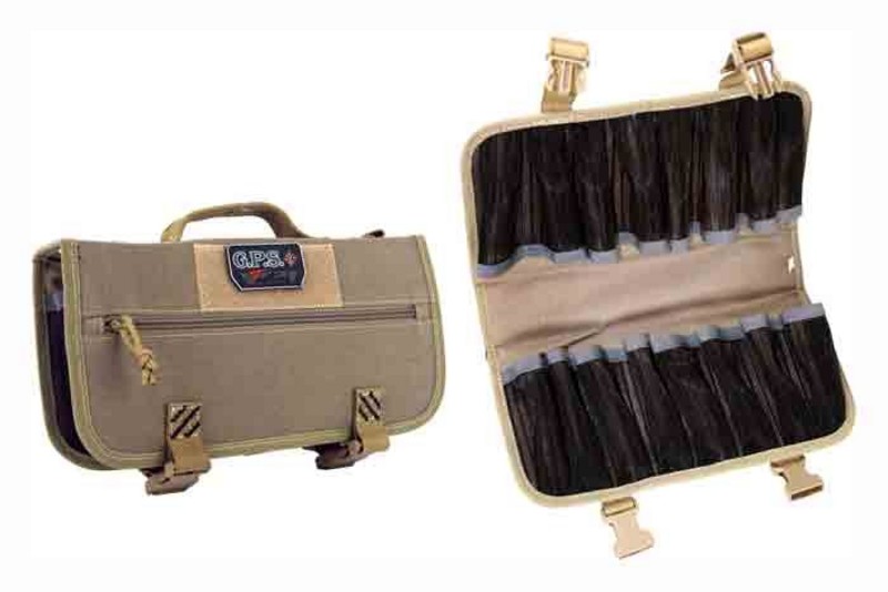 GPS GPS Tactical Magazine Storage Case - Tan