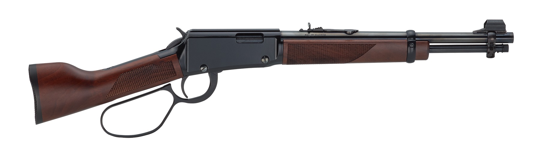 HENRY Mares Leg 22 WMR 12.5" 8rd Lever Action Pistol - Black / Walnut