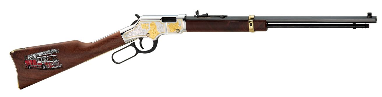 HENRY Goldenboy Firefighter Tribut Edition 22 LR 20" 21rd Lever Rifle w/ Octagon Barrel | Blued