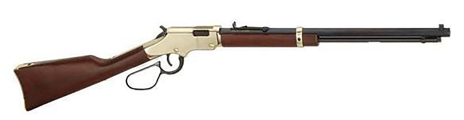 HENRY Golden Boy Large Loop Lever Action 20" 17HMR 12+1 - American Walnut / Blue