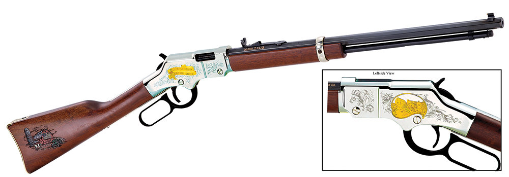HENRY American Farmer Tribute Edition 22 LR 20" 16rd Lever Rifle w/ Octagon Barrel | Blued