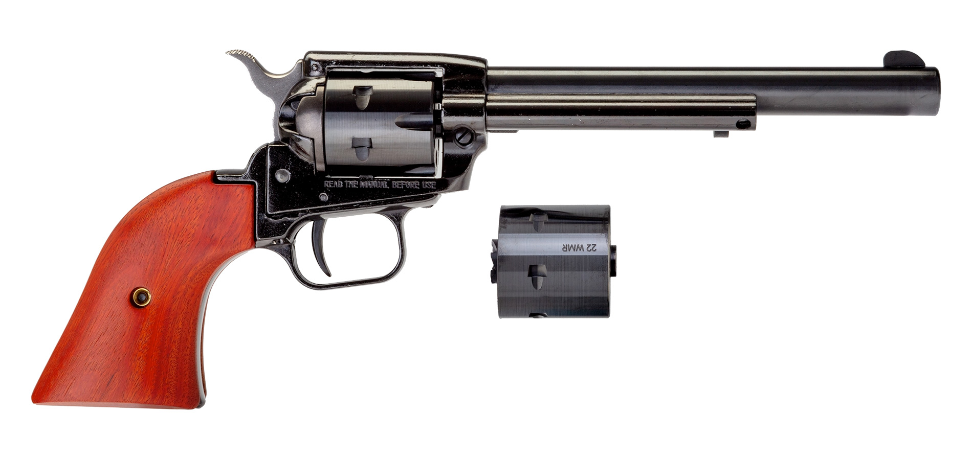 HERITAGE MANUFACTURING Rough Rider 22LR/22WMR 6.5" 6rd Revolver - Blued
