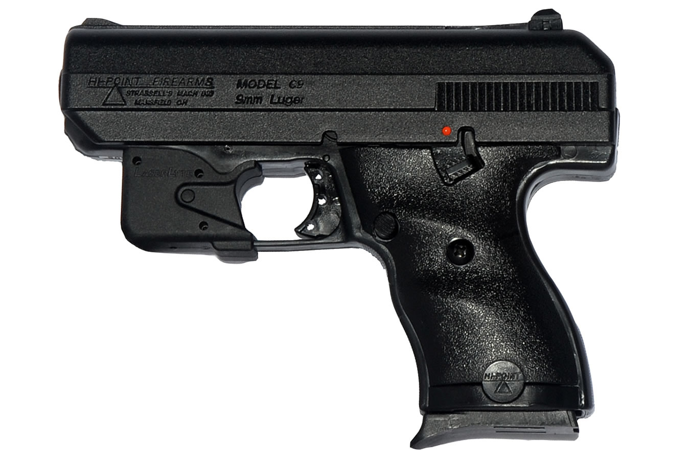 HI-POINT C-9 9mm 3.5" 8rd Pistol w/ Laserlyte Trigger Guard - Black