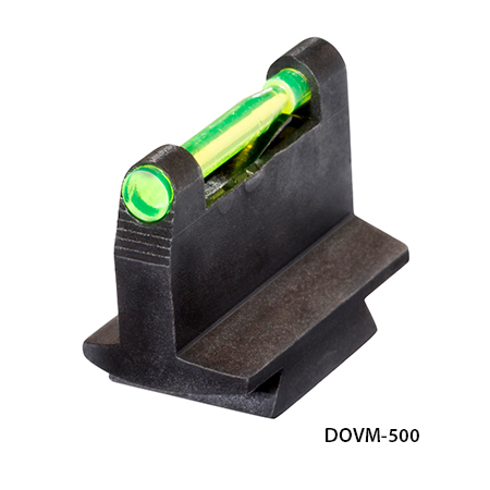 HiViz HIVIZ RIFLE FRONT SIGHT FOR 3/8" DOVETAIL .500"