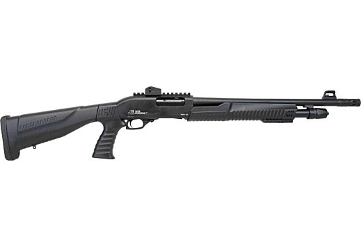 IVER JOHNSON PAS12 12 Gauge 3" 18" 4+1 Pump Shotgun | Black