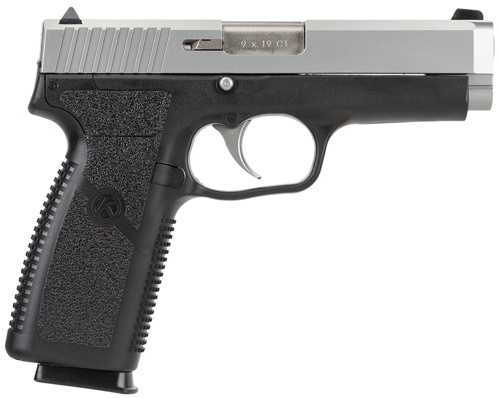 KAHR ARMS CT9 9mm 4″ 8rd Pistol – Two-Tone