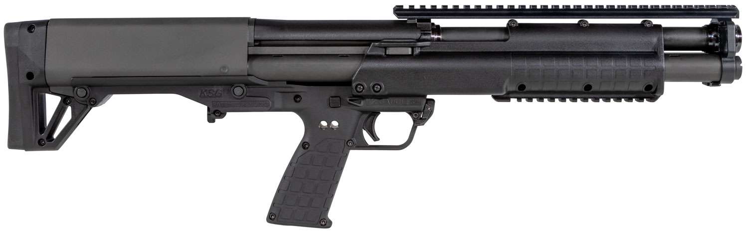 KELTEC KSG 12 Gauge 3ʺ 18.5ʺ 14rd Pump Shotgun | Black