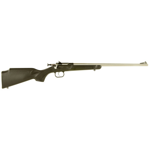 KEYSTONE Crickett 22LR 1612 Single Shot Bolt Rifle  My First Rifle  Black  Stainless