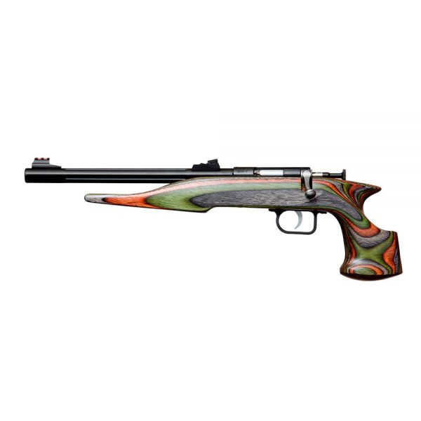 KEYSTONE Chipmunk 22 LR 10" Bolt Action Pistol - Black / Wood Laminate