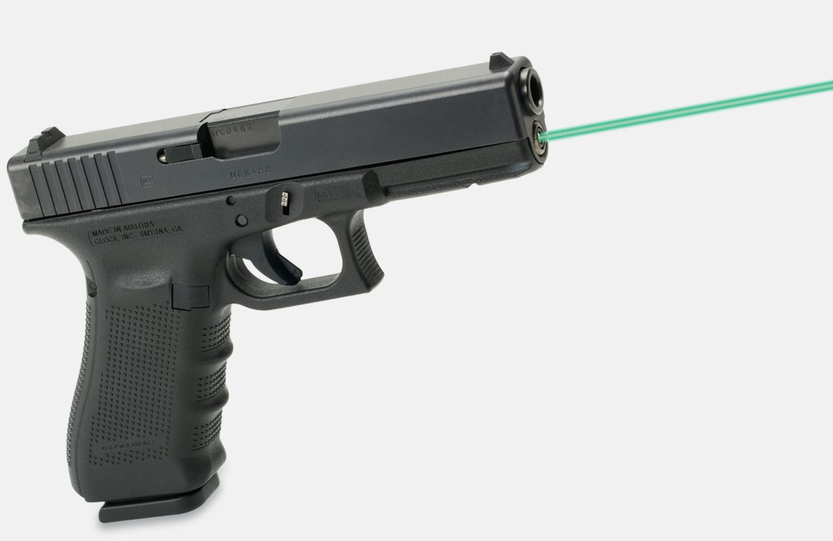 Lasermax Lasermax LMSG422G Guide Rod Laser Green 5MW 532 Nm Wavelength Black For Glock 223135 GEN4