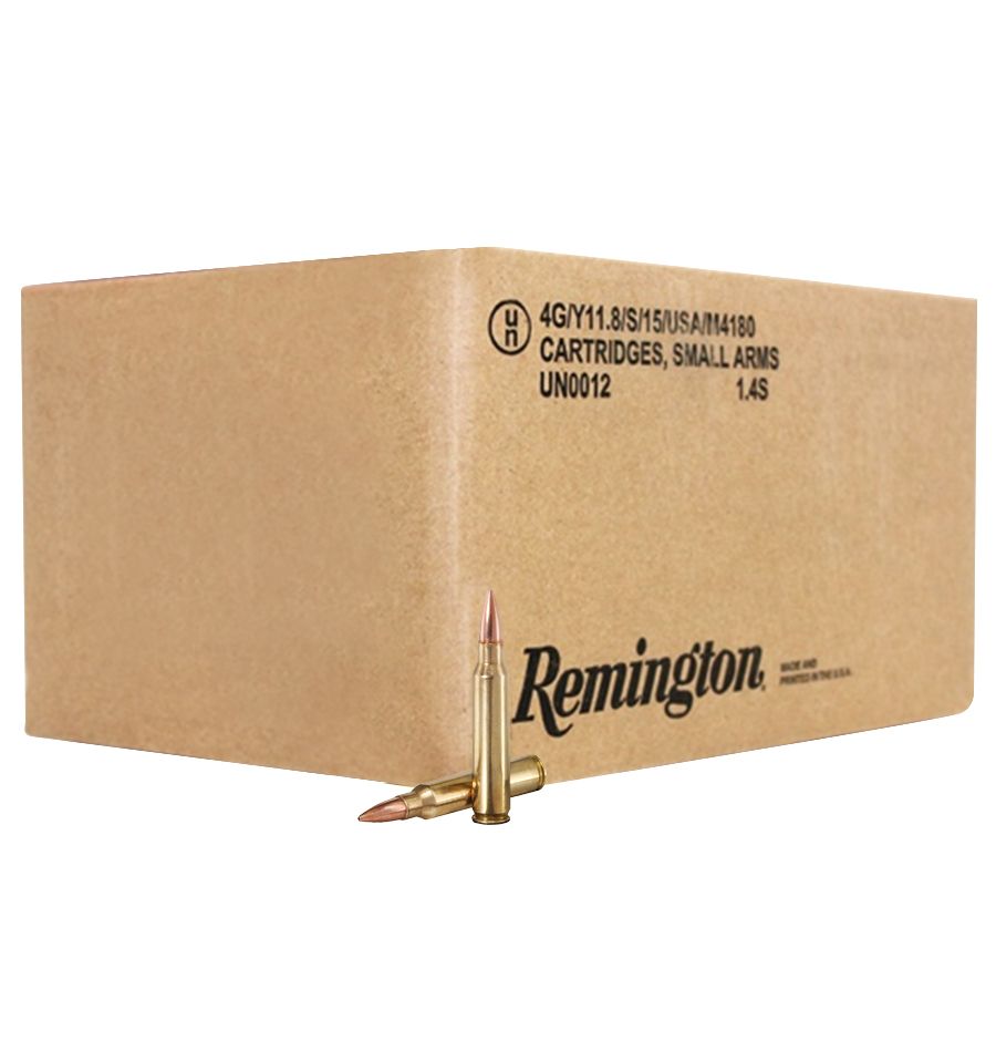 Remington REMINGTON 223 Rem CS Lots 55Gr MC 1000rd Bulk Pack