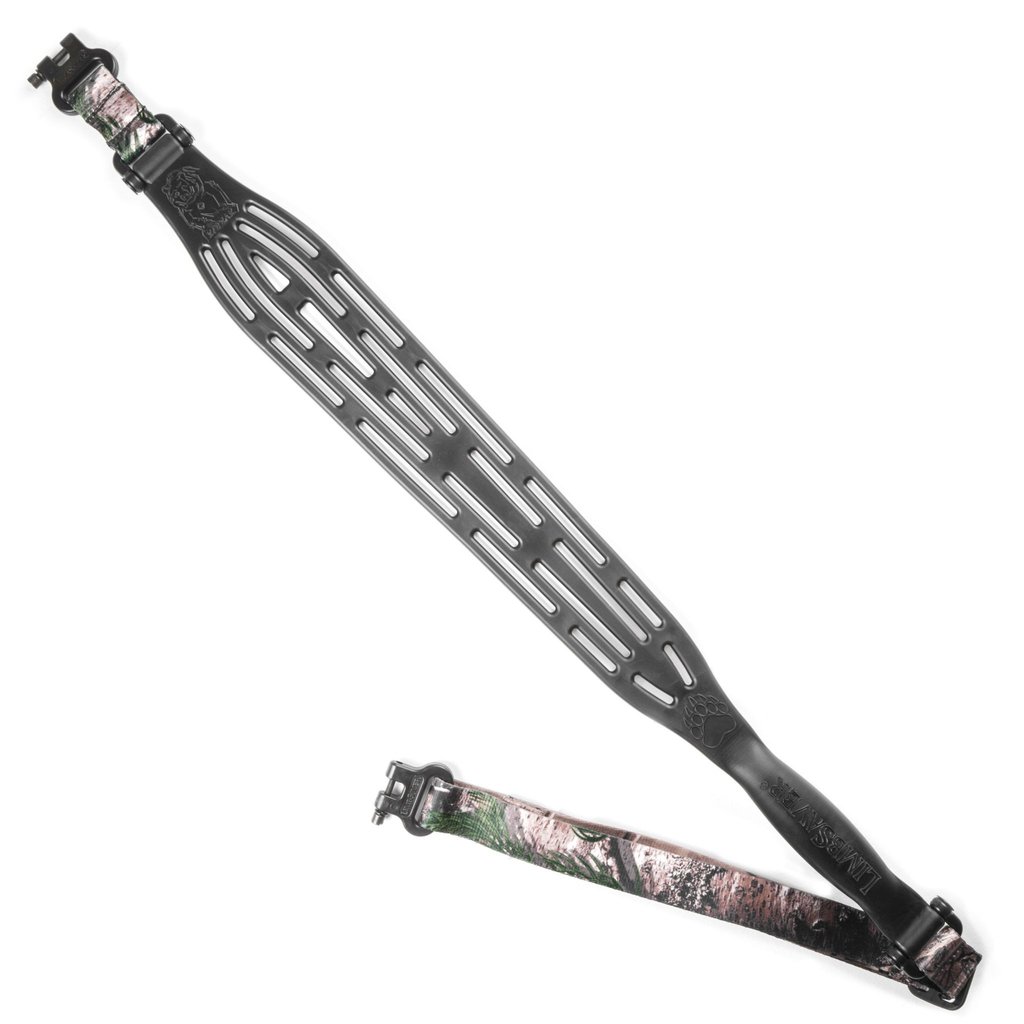LimbSaver LIMBSAVER Kodiak-Lite Rifle Sling STD Swivel- Black/RT Xtra