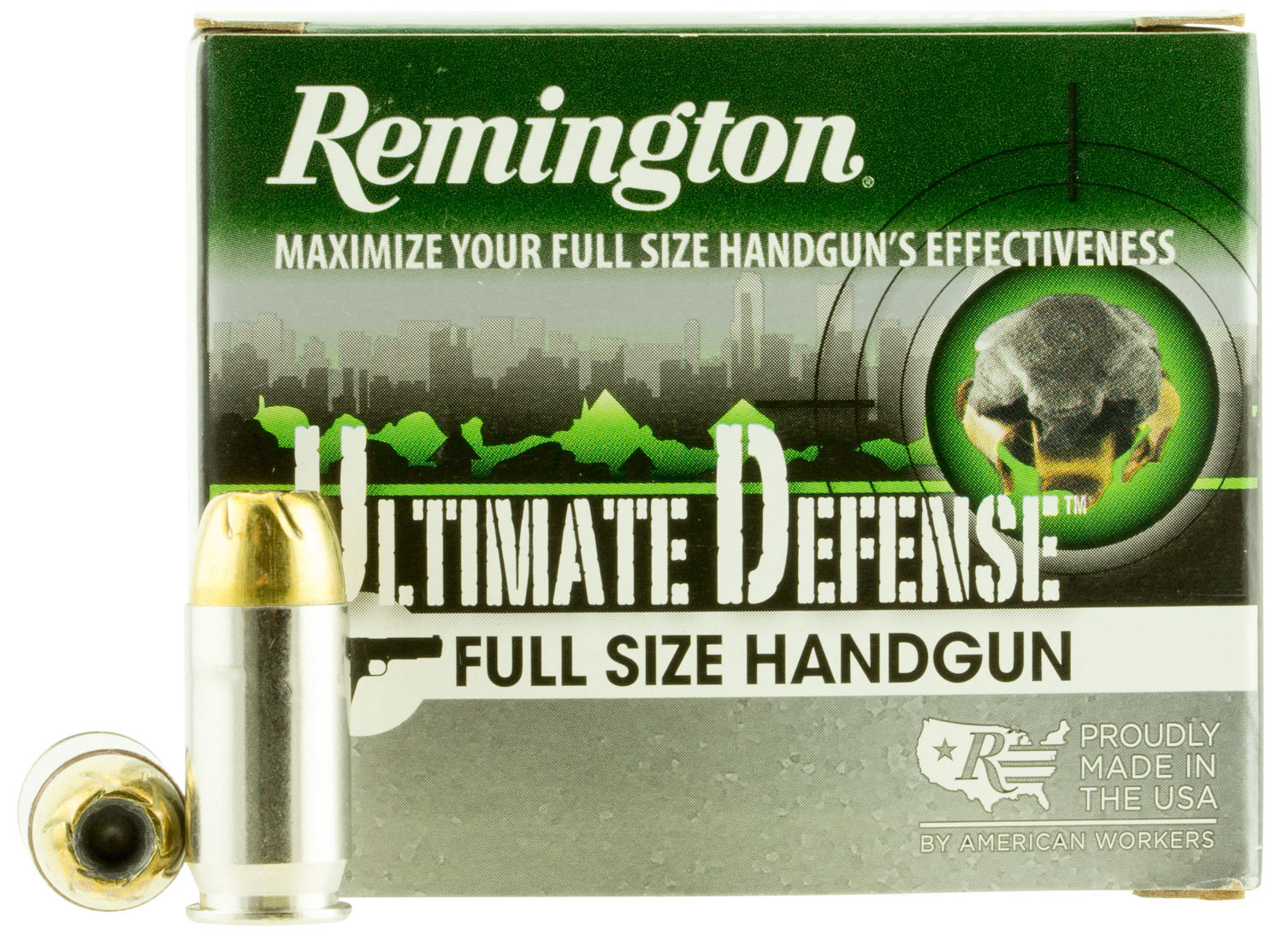 Remington REMINGTON Ultimate Defense 45ACP 185gr Brass Jacket Hollow Point Ammunition | 20 Rounds