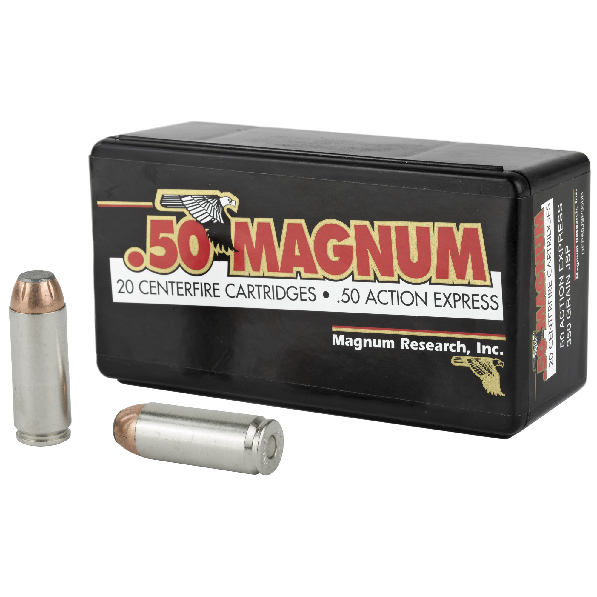 Magnum Research MAGNUM RESEARCH Bount 50 AE 350gr Jacketed Soft Point Ammunition | 20 Rounds
