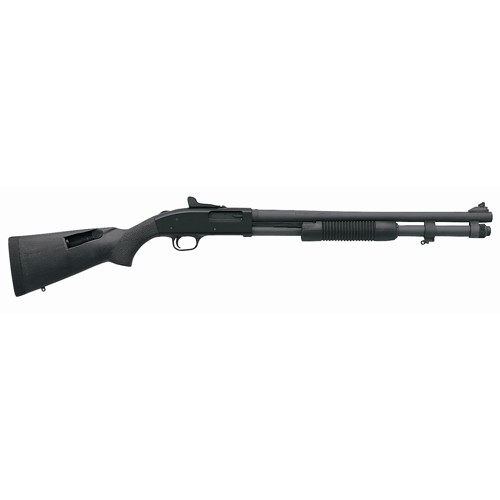 MOSSBERG 590A1 12 Gauge 3 20 81 Pump Shotgun  Black Synthetic w Storage Stock