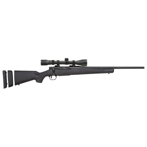 MOSSBERG Patriot Compact Super Bantam 243 Win 20 5rd Bolt Rifle w 39x40 Scope  Black Synthetic