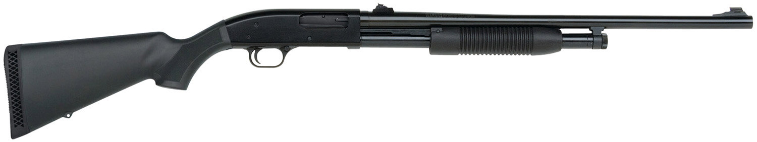 MOSSBERG Maverick 88 Slug 12 Gauge 3" 24" 6rd Pump Shotgun - Black