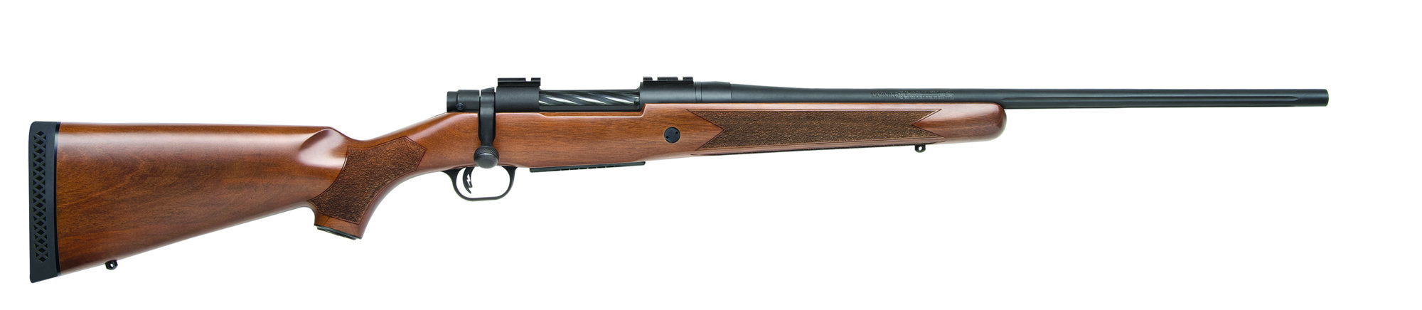 MOSSBERG Patriot 25-06 Rem 22" 5rd Bolt Rifle w/ Fluted Barrel - Black / Walnut