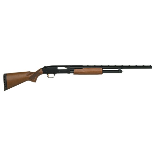 MOSSBERG 500 Compact Bantam 12 Gauge 3 24 6rd Pump Shotgun  Black  Wood