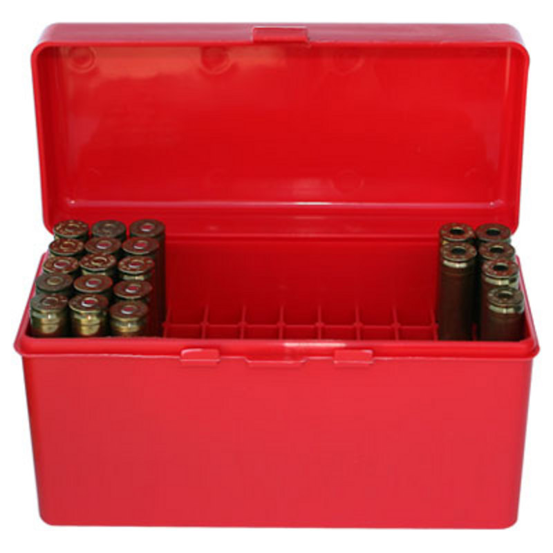 MTM MTM Ammo Box 60 Round Flip-Top 270 Win 30-06 25-06 Red