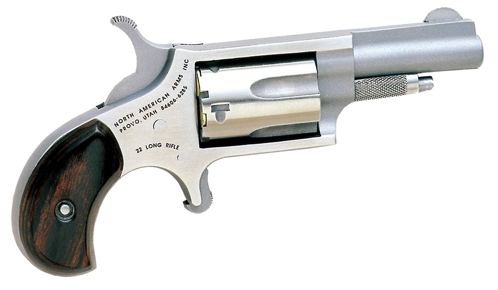 NAA 22LR 1.625" 5rd Mini-Revolver w/ Half-Moon Sights | Stainless