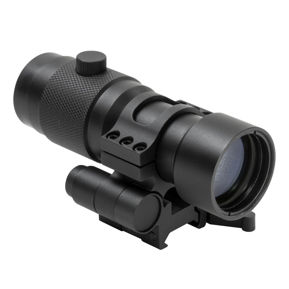 NcSTAR NCSTAR 3X Magnifier w/ Flip To Side QR Mount