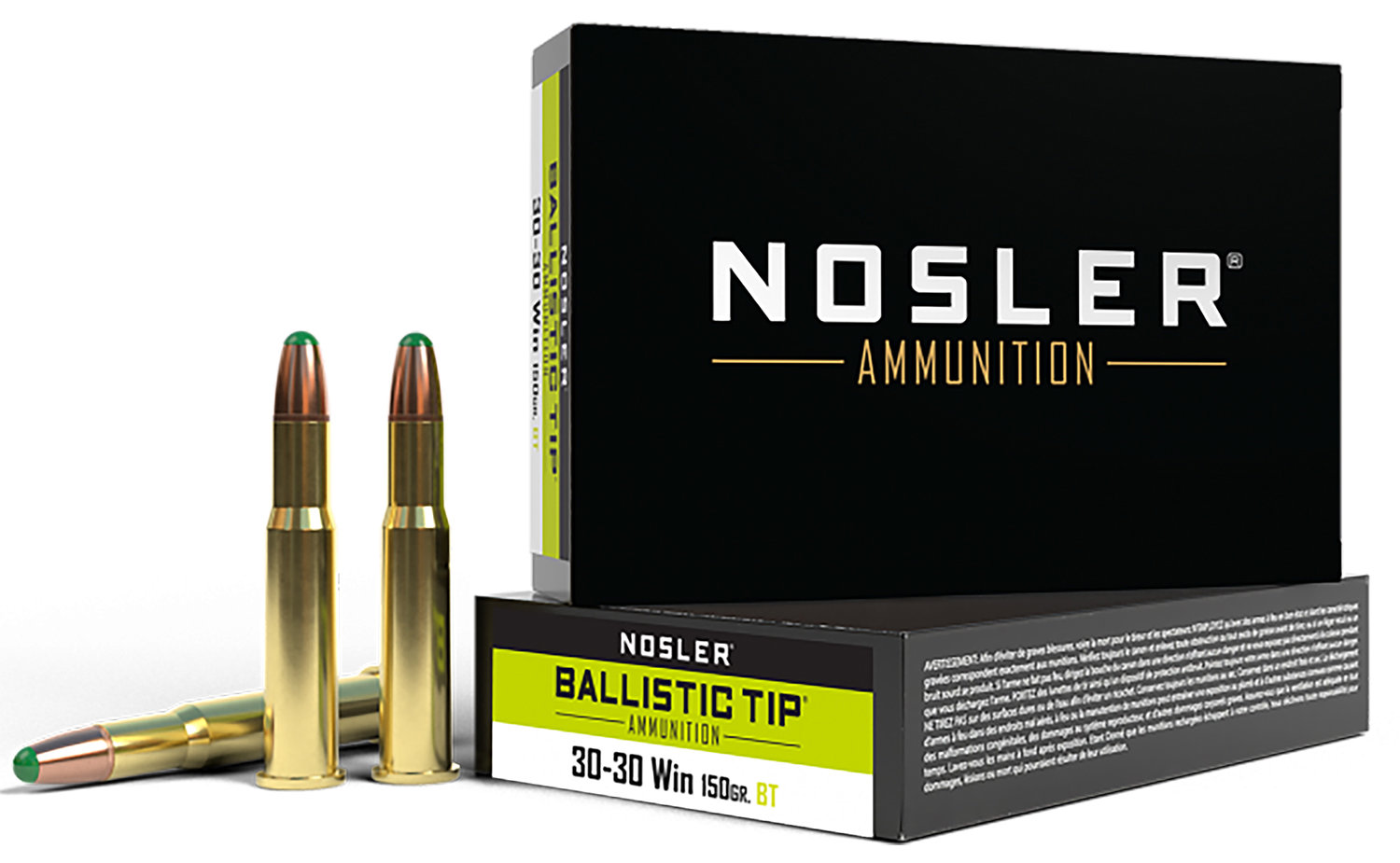 Nosler NOSLER Ballistic Tip 30-30 Win 150 gr Round Nose Ammunition | 20 Rounds