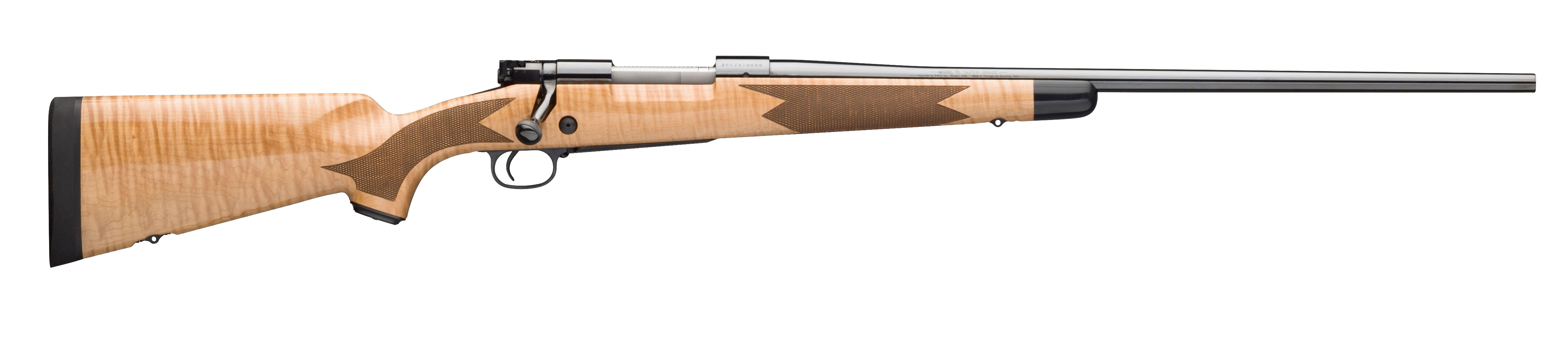 WINCHESTER Model 70 Super Grade 30-06 Springfield 24" 5rd Bolt Rifle - Blued / Satin Maple