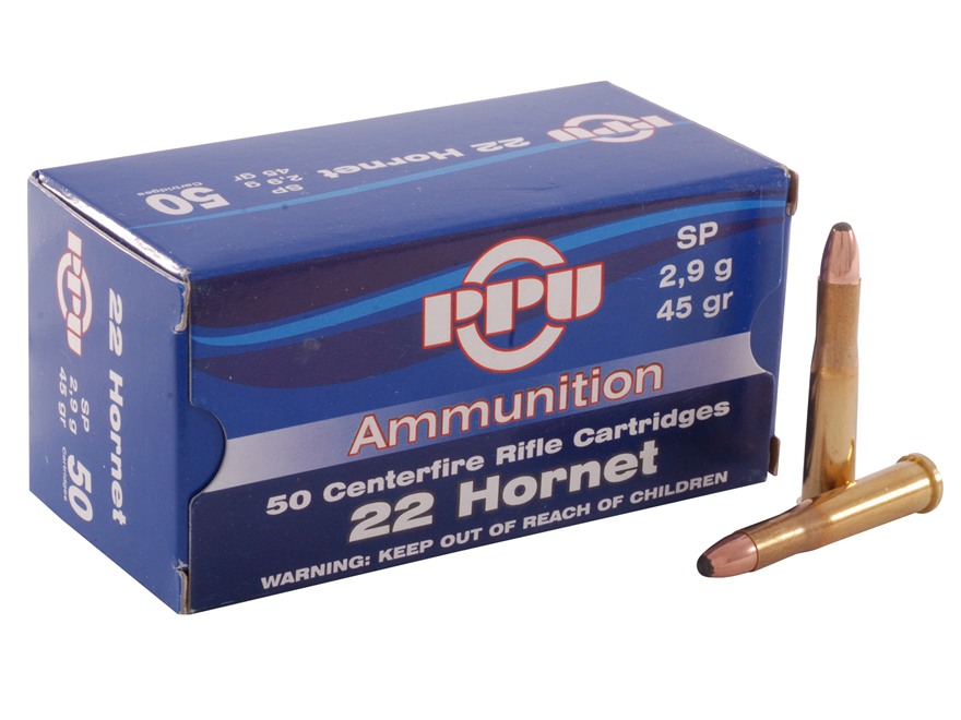 PPU PPU 22 Hornet SP 45 Gr 2430 FPS 50rd