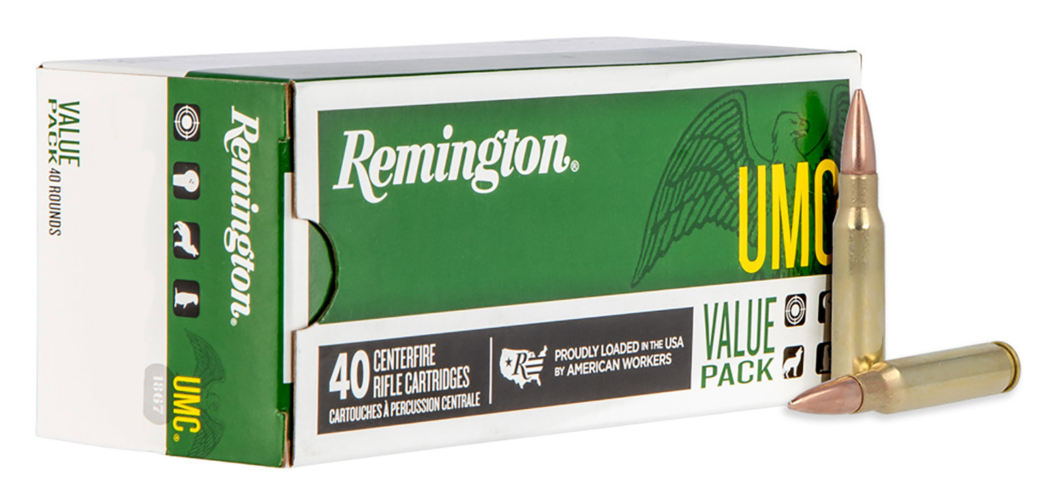 Remington REMINGTON UMC Value Pack 308 Win 150gr Full Metal Jacket Ammunition | 40 Rounds