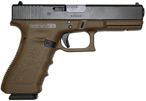 Glock GLOCK G17 G3 FDE 9mm 10rd 4.49 FS