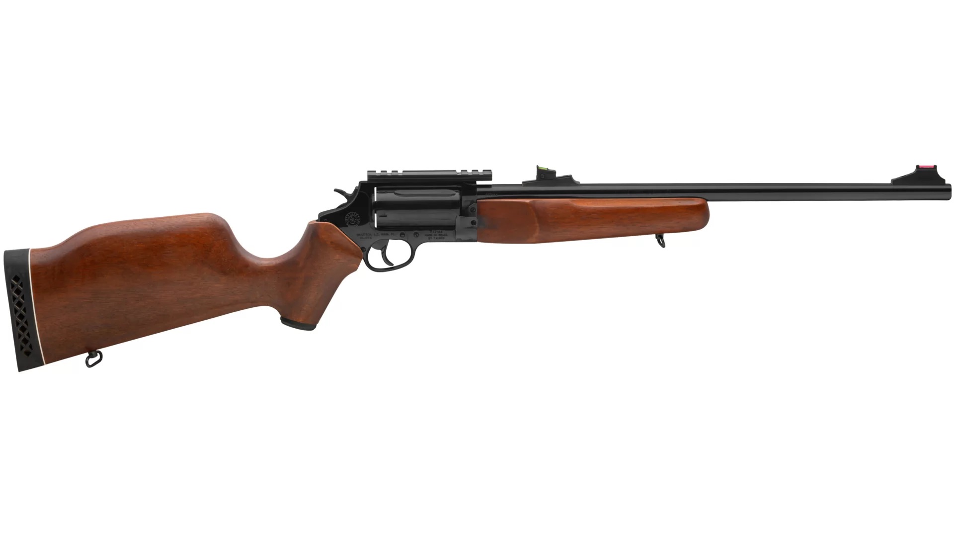 ROSSI Circuit Judge 45 LC / 410 Gauge 18.5" 5rd Revolver Rifle - Blued / Wood