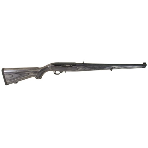 RUGER 1022 Carbine 22 LR 185 10rd SemiAuto Rifle  Black w Laminate Mannlicher Stock