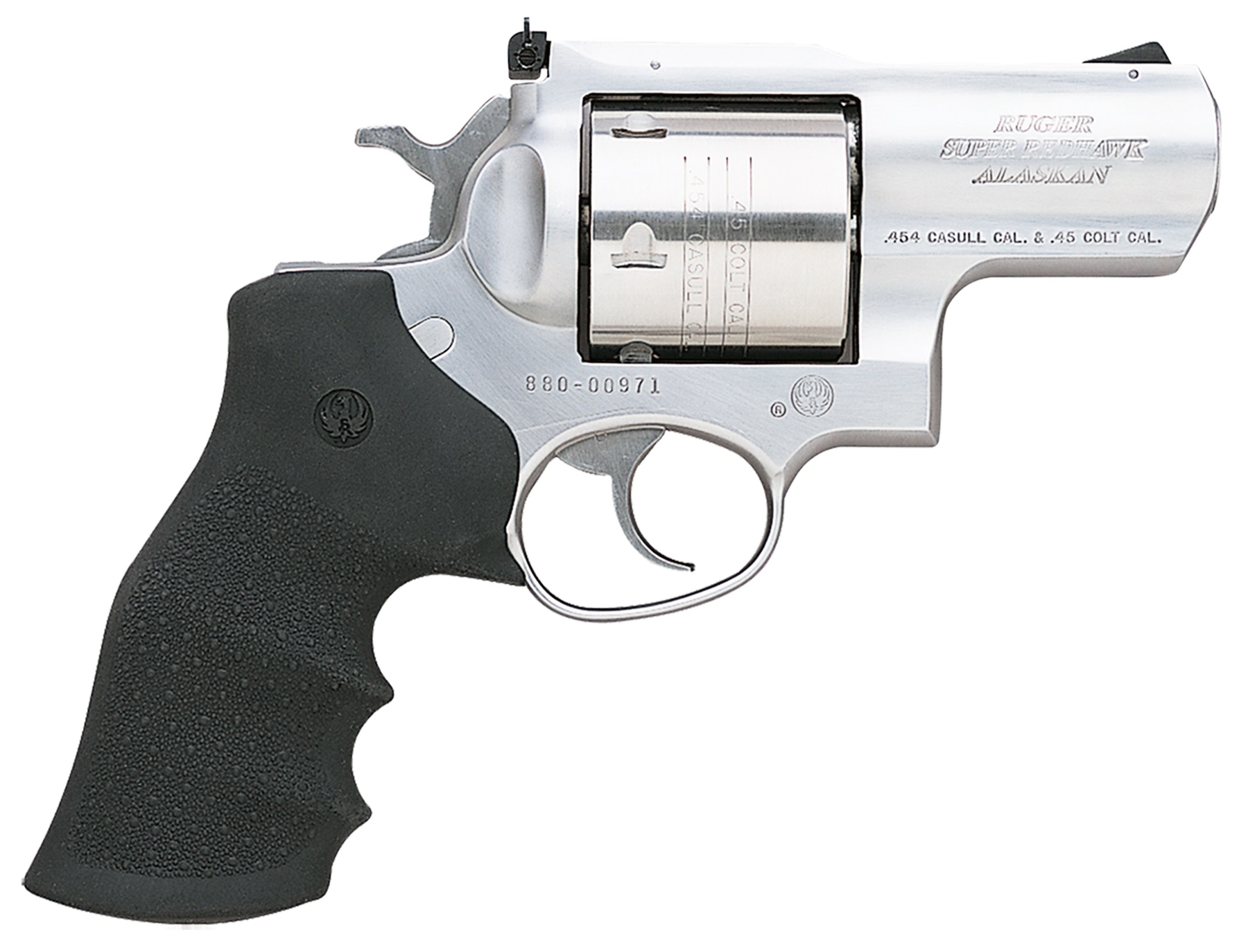RUGER Super Redhawk Alaskan® 454 Casull 2.5ʺ 6rd Hogue® Tamer