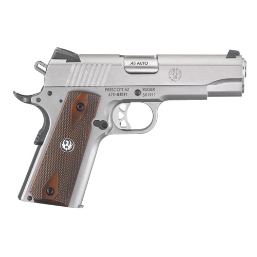 Ruger SR1911 Commander 45 ACP 425 Stainless 71