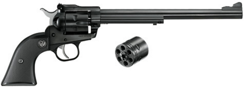 RUGER Single 6 22 LR / 22 WMR 9.5" 6rd Revolver - Black